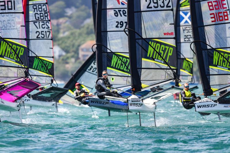 Close one-design racing was the feature of the week - UK WASZP Nationals 2022 photo copyright James Tomlinson taken at Weymouth & Portland Sailing Academy and featuring the WASZP class