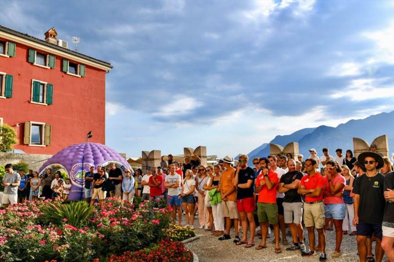 The International WASZP Games is officially opened at Malcesine, Lake Garda, Italy - photo © James Tomlinson