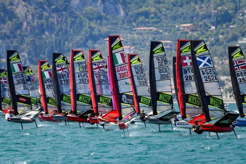 2022 International WASZP Games - Final day photo copyright James Tomlinson taken at Fraglia Vela Malcesine and featuring the WASZP class