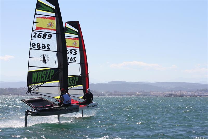 Spain Eurocup photo copyright Elena Martinez taken at  and featuring the WASZP class