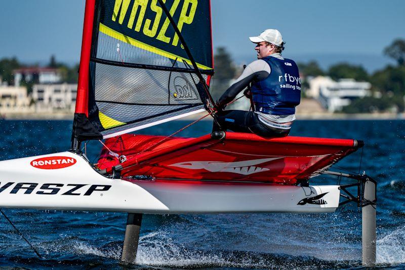 Australian WASZP Nationals day 2 photo copyright FSR Industries taken at Perth Dinghy Sailing Club and featuring the WASZP class