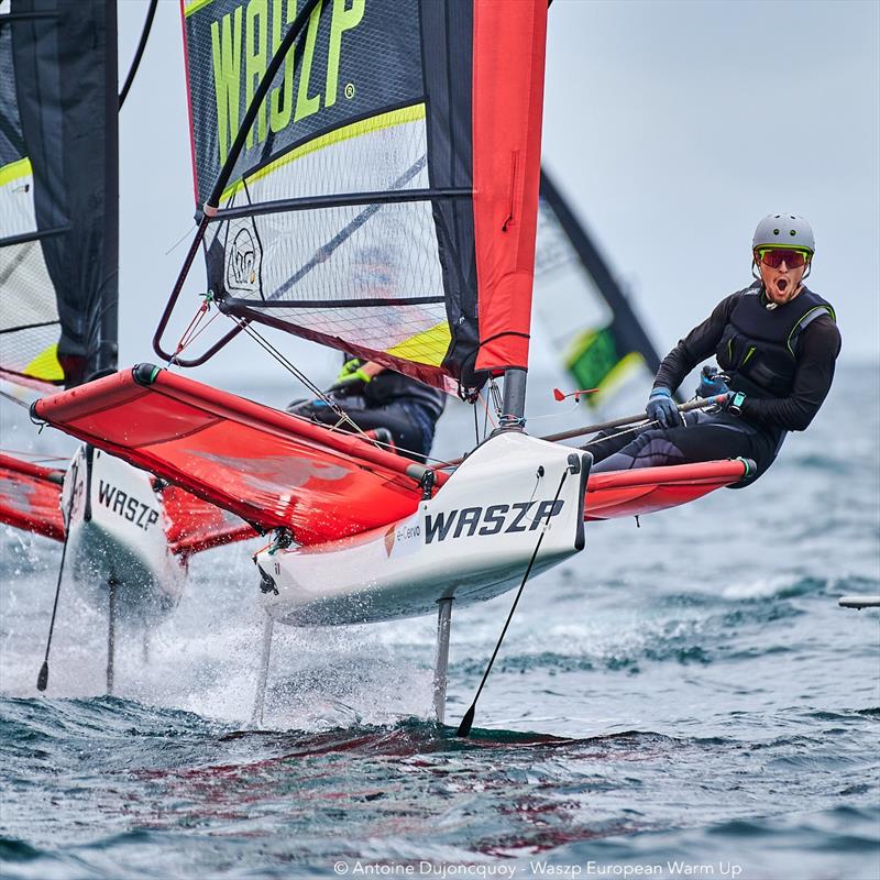 Hippolyte Gruet wins the WASZP European Games Warm-Up Event photo copyright Antoine Dujoncquoy taken at Yacht Club de Carnac and featuring the WASZP class