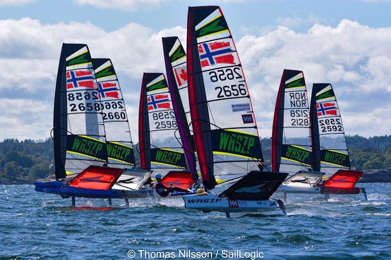 WASZP Norgesmesterskap and Eurocup in Norway photo copyright Thomas Nilsson / SailLogic taken at Sandefjord Seilforening and featuring the WASZP class