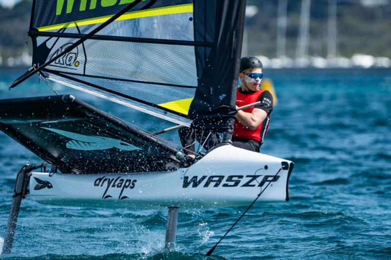 WASZP Games Final Day photo copyright FSR Media House taken at Sorrento Sailing Couta Boat Club and featuring the WASZP class