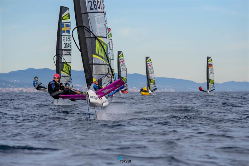 2024 EuroCup Final Barcelona photo copyright Oscar Torveo taken at  and featuring the WASZP class