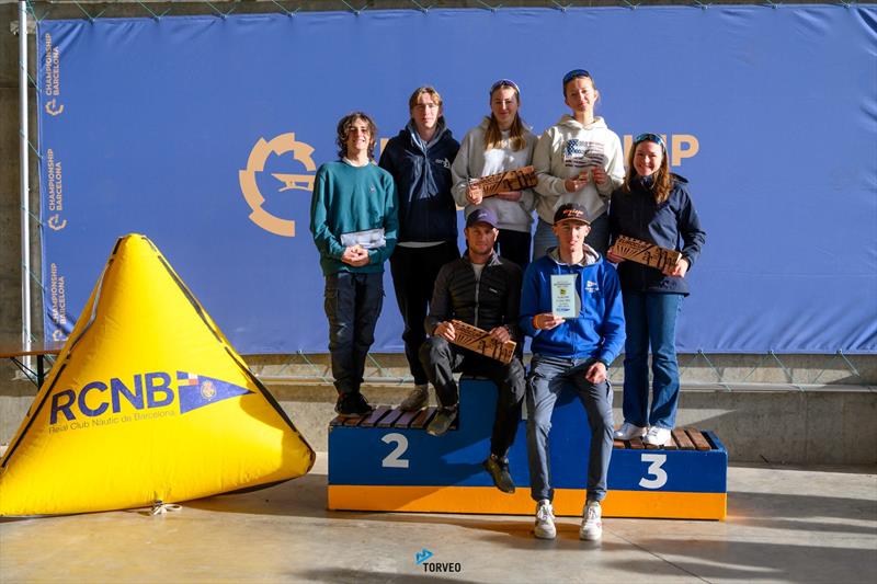 2024 EuroCup Final Barcelona winners photo copyright Oscar Torveo taken at  and featuring the WASZP class