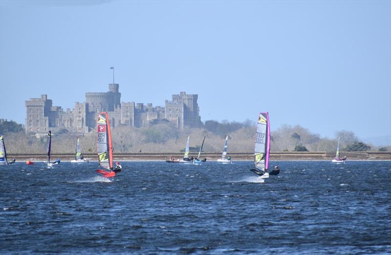 WASZP UK Start of Seasons event at Datchet photo copyright Kathryn Deaton taken at Datchet Water Sailing Club and featuring the WASZP class