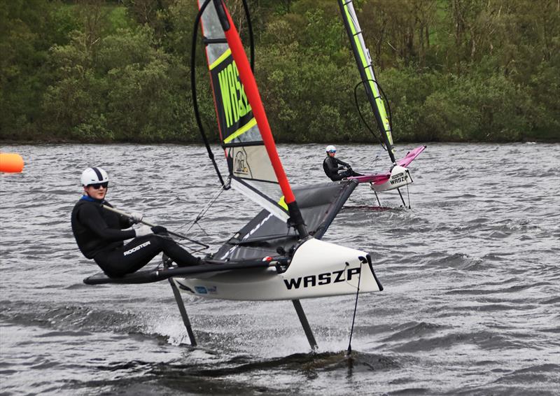 WASZP Welsh Championship at Bala photo copyright John Hunter taken at Bala Sailing Club and featuring the WASZP class