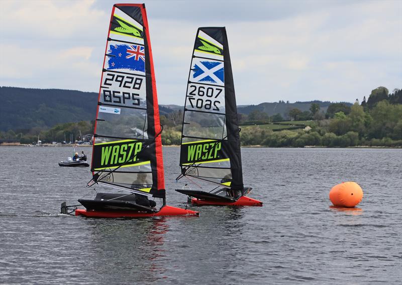 WASZP Welsh Championship at Bala photo copyright John Hunter taken at Bala Sailing Club and featuring the WASZP class