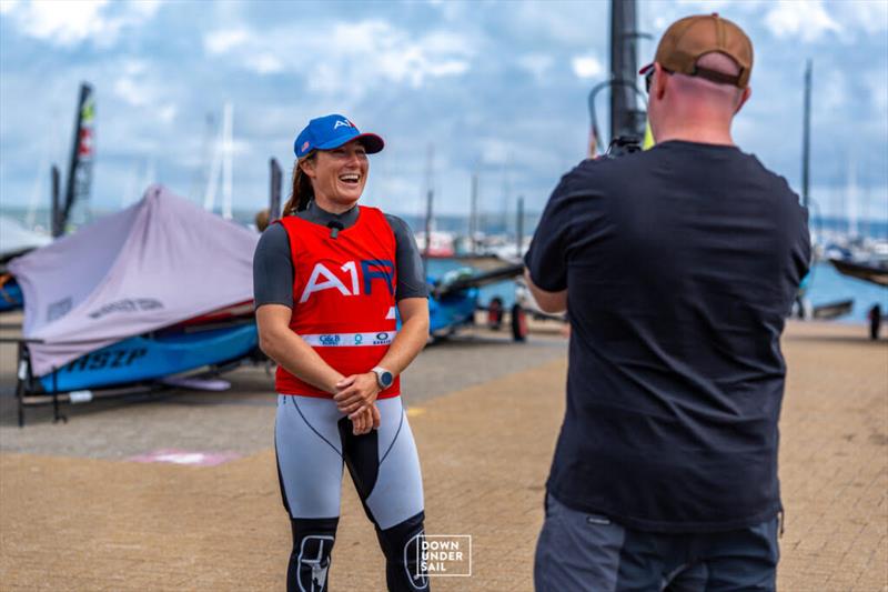 2025 WASZP Games - Women's Sprint Championship and SailGP Qualifier Race - photo © Down Under Sail