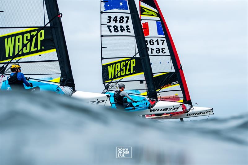 2026 WASZP Games Day 2 photo copyright Down Under Sail taken at  and featuring the WASZP class