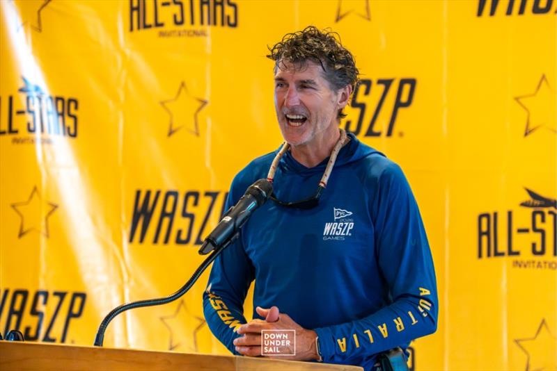 Incoming WICA President, Jervis Tilly - photo © Down Under Sail / WASZP