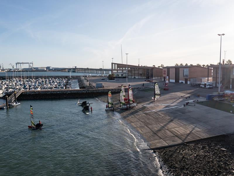 WASZP x Foiling Base Cadiz ink long term collaboration - photo © WASZP Class