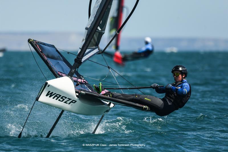 Stella Nygard during the WASZP UK Nationals at the WPNSA - photo © James Tomlinson Photography