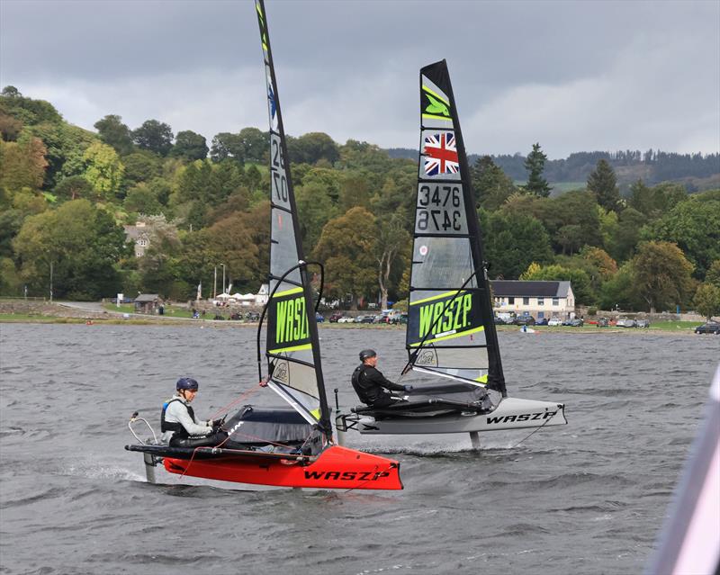 WASZP Welsh Championship at Bala photo copyright John Hunter taken at Bala Sailing Club and featuring the WASZP class