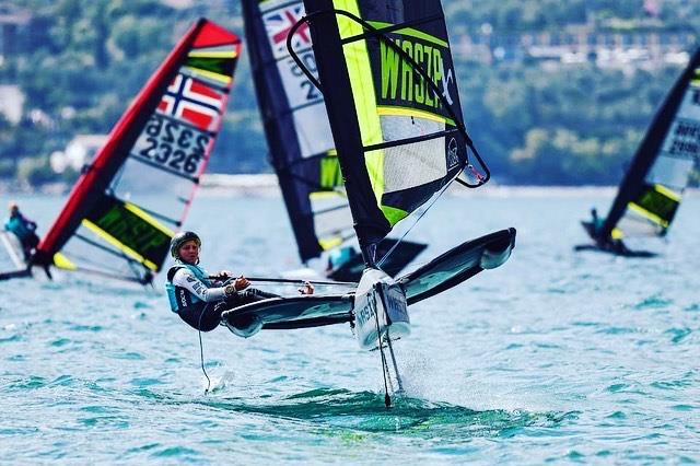 2022 International WASZP Games Championship Racing Day 2 photo copyright James Tomlinson taken at Fraglia Vela Malcesine and featuring the WASZP_X class