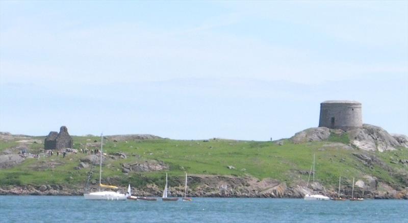 Water Wags Dalkey Island picnic photo copyright Vincent Delany taken at  and featuring the Water Wag class