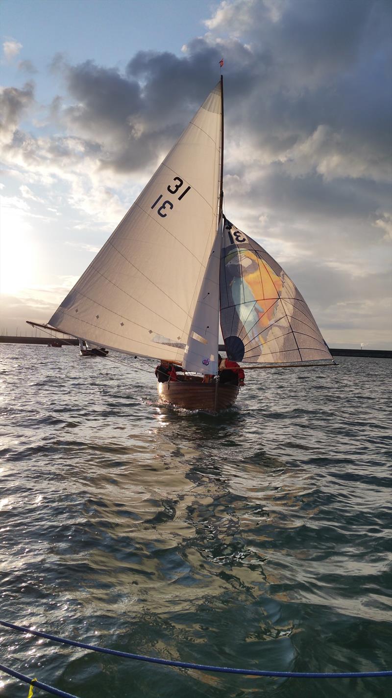 Water Wag Polly (No. 31) photo copyright Vincent Delany taken at Royal Irish Yacht Club and featuring the Water Wag class