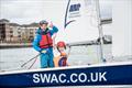 Newlands Primary School students and Olympic medallists at Southampton Water Sports Activity Centre © SWAC