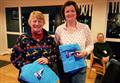 © Frank Miller Monica Schaeffer and Miriam McCarthy – 3rd Overall, Series 1, PY Fleet - Dun Laoghaire Motor Yacht Club Frostbite Series © Frank Miller