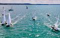Racing off the start line in race 2 - Wayfarer Southern Area Championships at Whitstable © Ayan Videography