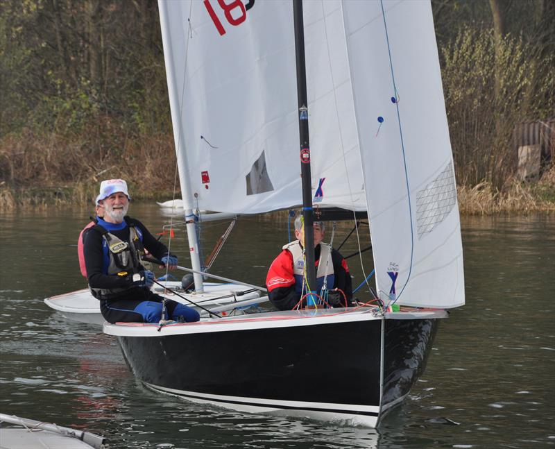 The Playles during the third weekend of the Hollowell Sailing Club Autumn Series photo copyright Stewart Elder taken at Hollowell Sailing Club and featuring the Wayfarer class