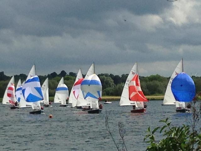 Wayfarer Inland and Junior Championship at Haversham photo copyright Gillian Hardingham taken at Haversham Sailing Club and featuring the Wayfarer class