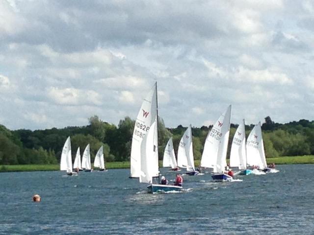 Wayfarer Inland and Junior Championship at Haversham photo copyright Gillian Hardingham taken at Haversham Sailing Club and featuring the Wayfarer class