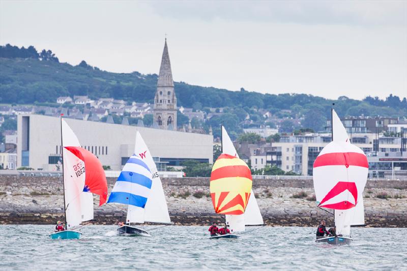 Volvo Dun Laoghaire Regatta day 3 photo copyright David Branigan / Oceansport taken at  and featuring the Wayfarer class