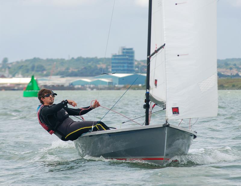 Andrew and Tom Wilson win the Wayfarer Eastern Area Championship at Medway - photo © Nick Champion / www.championmarinephotography.co.uk