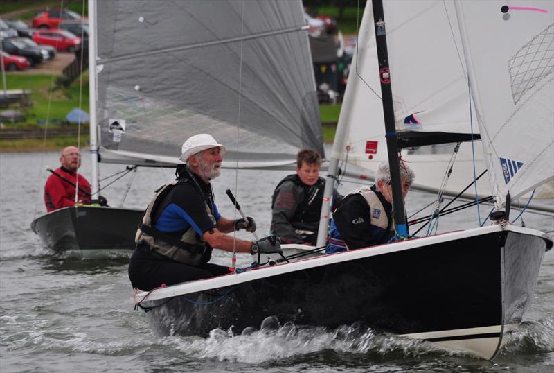 Inter-club Warwick Trophy at Hollowell photo copyright Stewart Elder taken at Hollowell Sailing Club and featuring the Wayfarer class