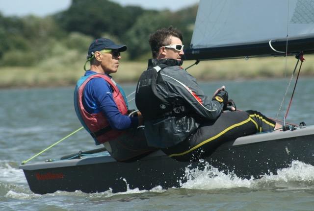 Andrew & Tom Wilson during the Wayfarer Easterns at Waldringfield - photo © Alexis Smith