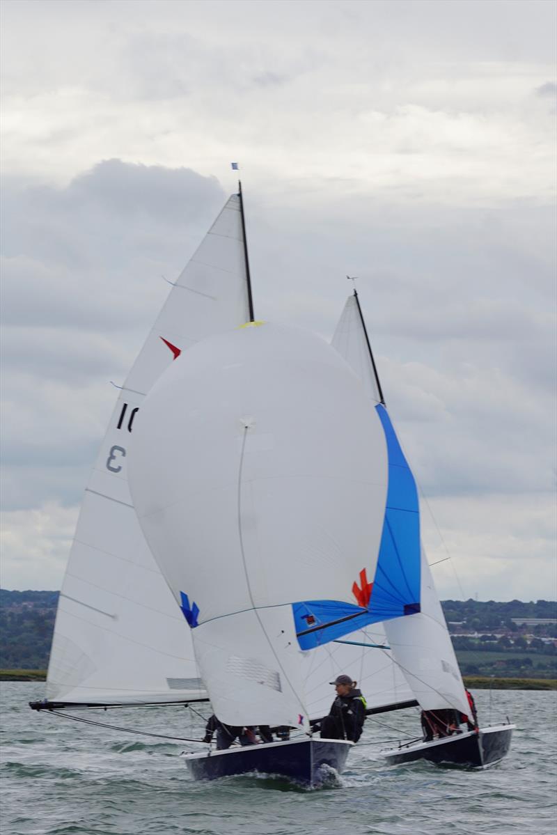 Wayfarer Southern Areas at Medway YC photo copyright Richard Janulewicz / www.sharkbait.org.uk taken at Medway Yacht Club and featuring the Wayfarer class