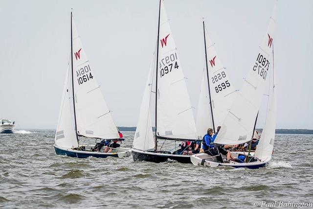 Wayfarer Eastern Area Championship at Medway YC photo copyright Paul Babington taken at Medway Yacht Club and featuring the Wayfarer class