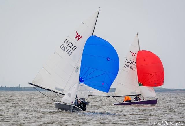 Wayfarer Eastern Area Championship at Medway YC photo copyright Paul Babington taken at Medway Yacht Club and featuring the Wayfarer class