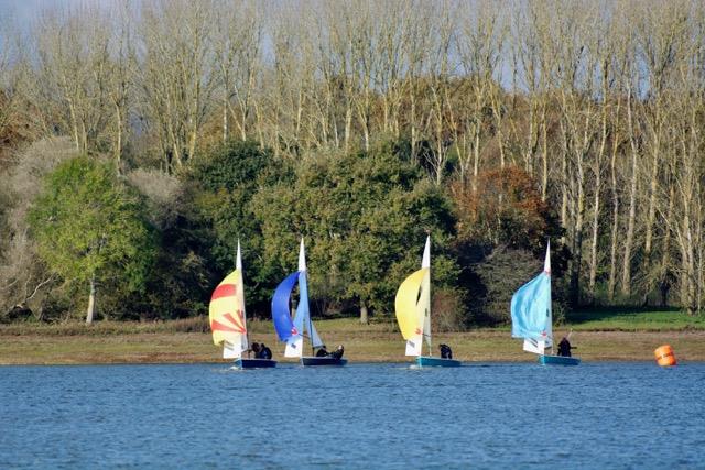 Wayfarers at Bough Beech photo copyright Deborah Maynard taken at Bough Beech Sailing Club and featuring the Wayfarer class