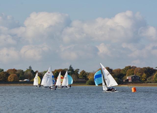 Wayfarers at Bough Beech photo copyright Deborah Maynard taken at Bough Beech Sailing Club and featuring the Wayfarer class