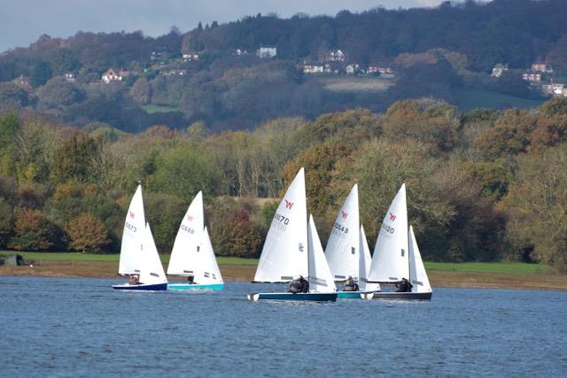 Wayfarers at Bough Beech photo copyright Deborah Maynard taken at Bough Beech Sailing Club and featuring the Wayfarer class