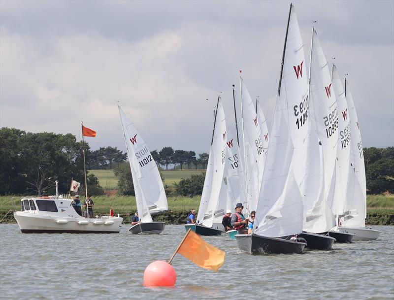 Wayfarer Easterns at Waldringfield photo copyright Alexis Smith taken at Waldringfield Sailing Club and featuring the Wayfarer class