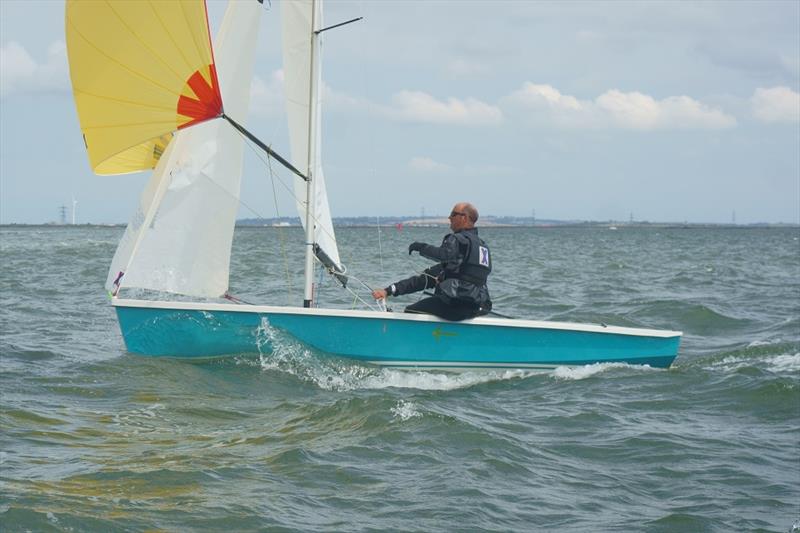 Wayfarer Nationals 2021 at Medway Yacht Club day 1 photo copyright Richard Janulewicz / www.sharkbait.org.uk taken at Medway Yacht Club and featuring the Wayfarer class