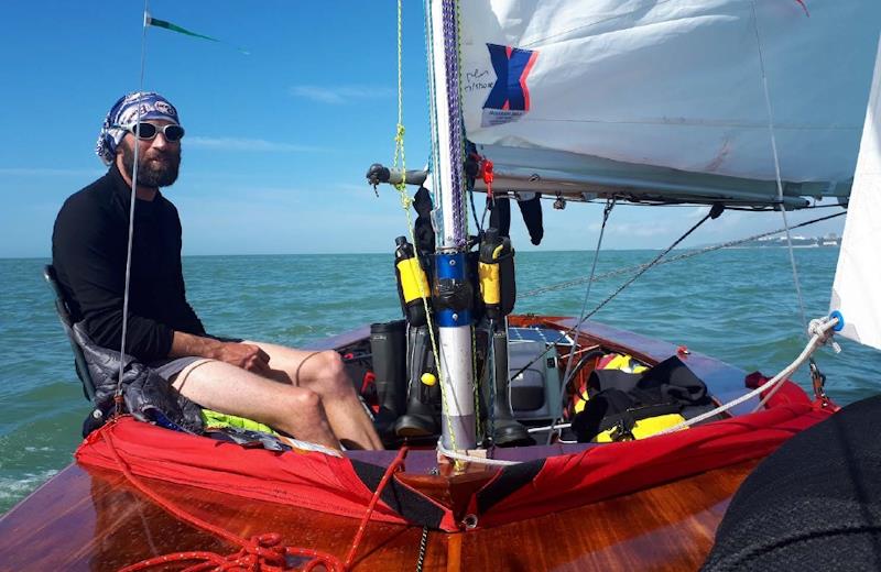 Will Hodshon and Rich Mitchel sailed around Great Britain in a Wayfarer in 15 days photo copyright Nipegegi taken at  and featuring the Wayfarer class