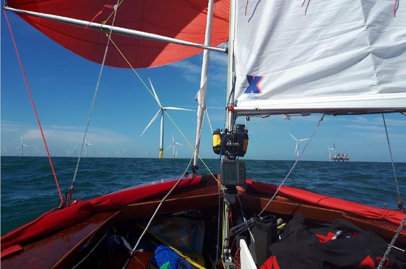 Will Hodshon and Rich Mitchel sailed around Great Britain in a Wayfarer in 15 days photo copyright Nipegegi taken at  and featuring the Wayfarer class