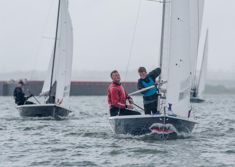 Wayfarer UK National Championships at Medway photo copyright Paul Babington / www.facebook.com/PaulBabingtonPhotography taken at Medway Yacht Club and featuring the Wayfarer class