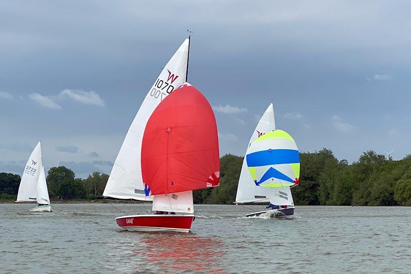 Wayfarer training and open meeting at Banbury photo copyright Tim Matthews taken at Banbury Sailing Club and featuring the Wayfarer class