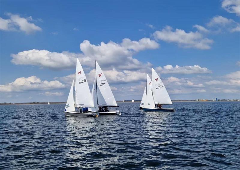 Craftinsure Wayfarer Travellers at Datchet Water photo copyright DWSC taken at Datchet Water Sailing Club and featuring the Wayfarer class