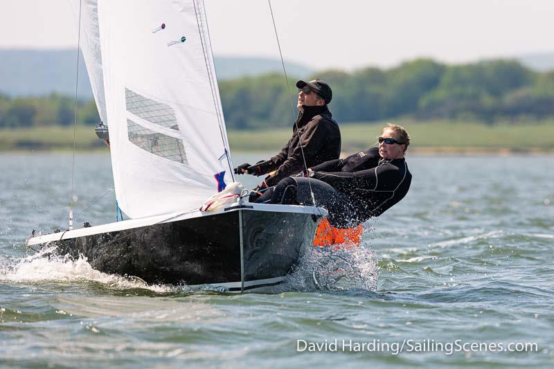 John Clementson and Melanie Titmus - Craftinsure Wayfarer Travellers event / Westerns at Parkstone - photo © David Harding / www.sailingscenes.com