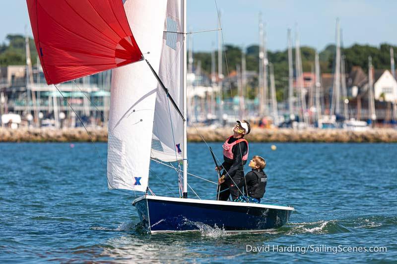 Bournemouth Digital Poole Week 2023 Day 4 photo copyright David Harding / www.sailingscenes.com taken at Parkstone Yacht Club and featuring the Wayfarer class