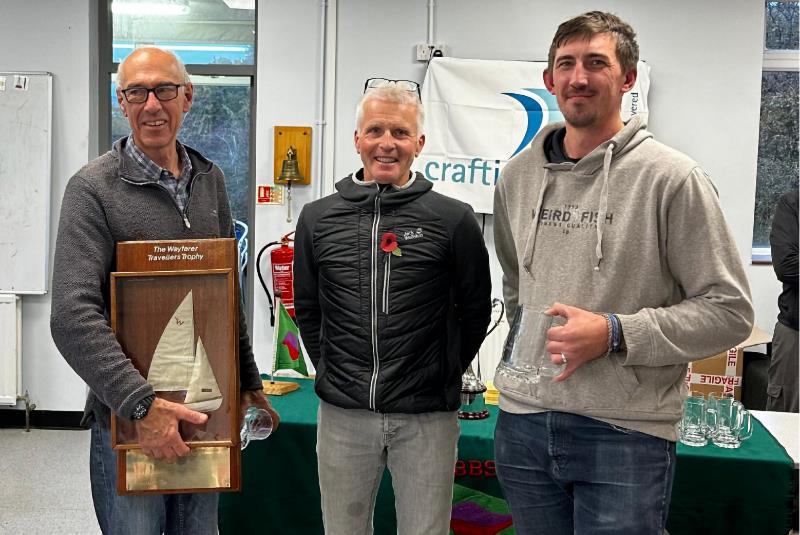 Craftinsure Travellers Trophy Winners - Andrew and Tom Wilson photo copyright Nigel O’Donnell taken at Bough Beech Sailing Club and featuring the Wayfarer class