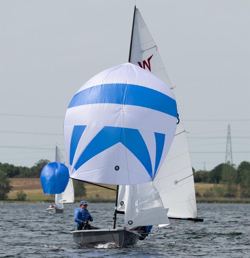 Andrew Wilson and Sam Pygall finish third overall in the Wayfarer Nationals at Grafham Water photo copyright Paul Sanwell / OPP taken at Grafham Water Sailing Club and featuring the Wayfarer class