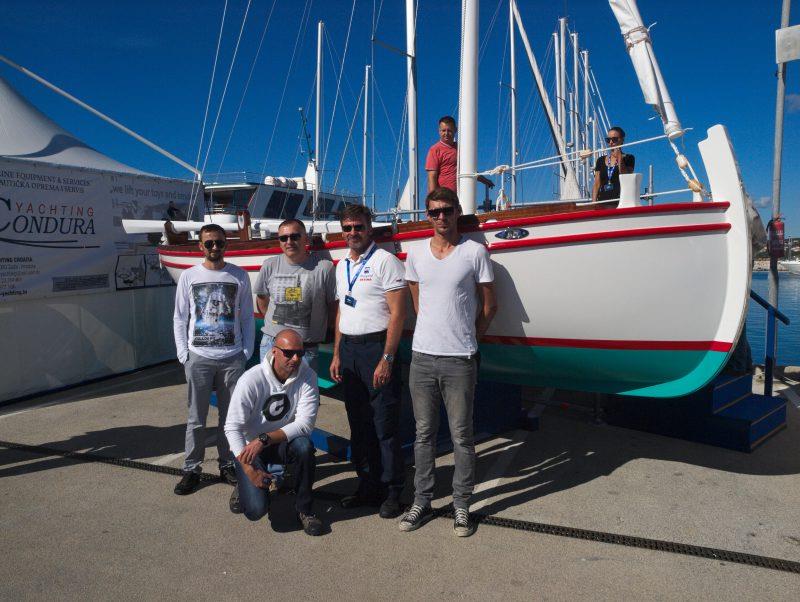 The finished 18th century Gajeta - a classic boat built with epoxy resin photo copyright Wessex Resins & Adhesives taken at  and featuring the  class